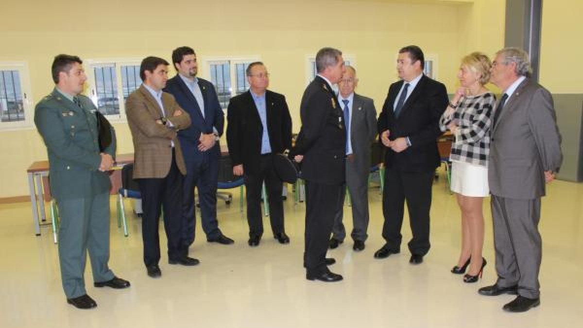 El delegado del Gobierno, Antonio Sanz, visitó el martes las instalaciones.