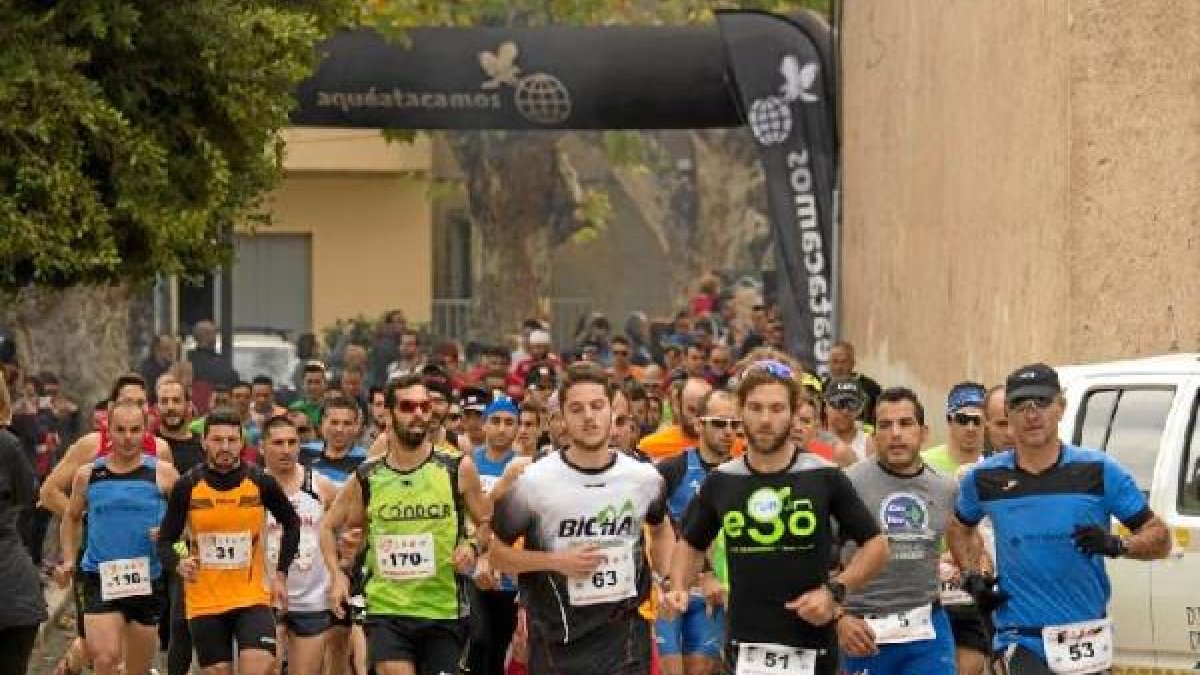 Imagen de la salida de la carrera.