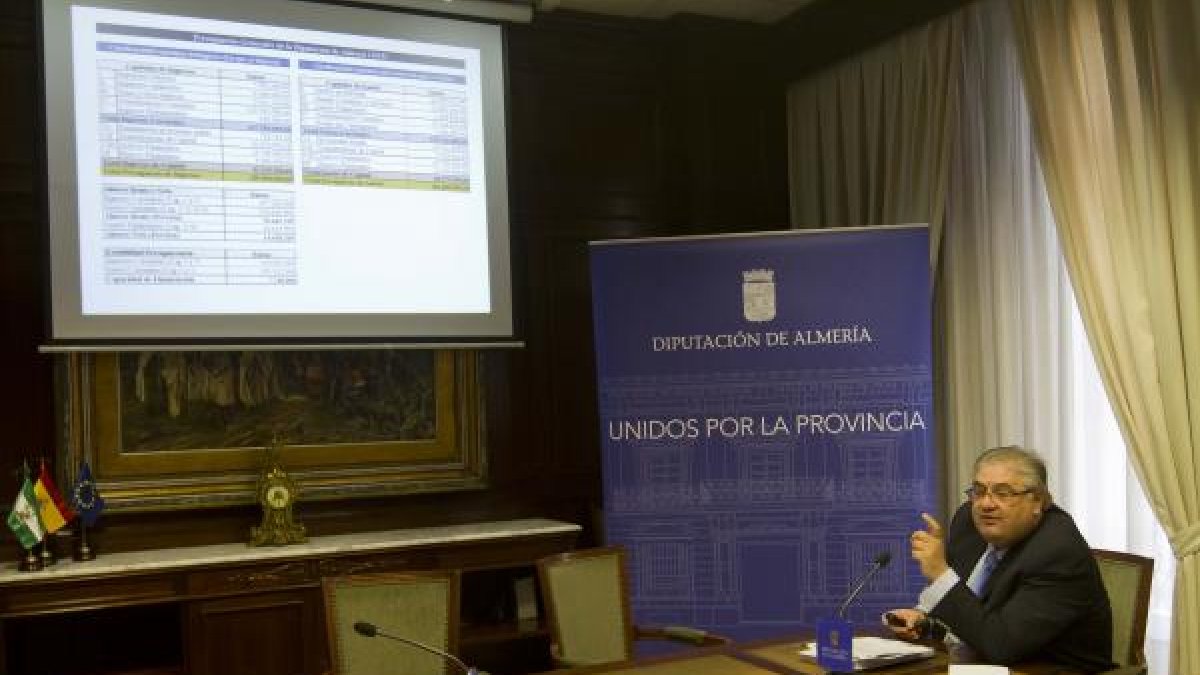 El diputado de Hacienda, Manuel Alías.