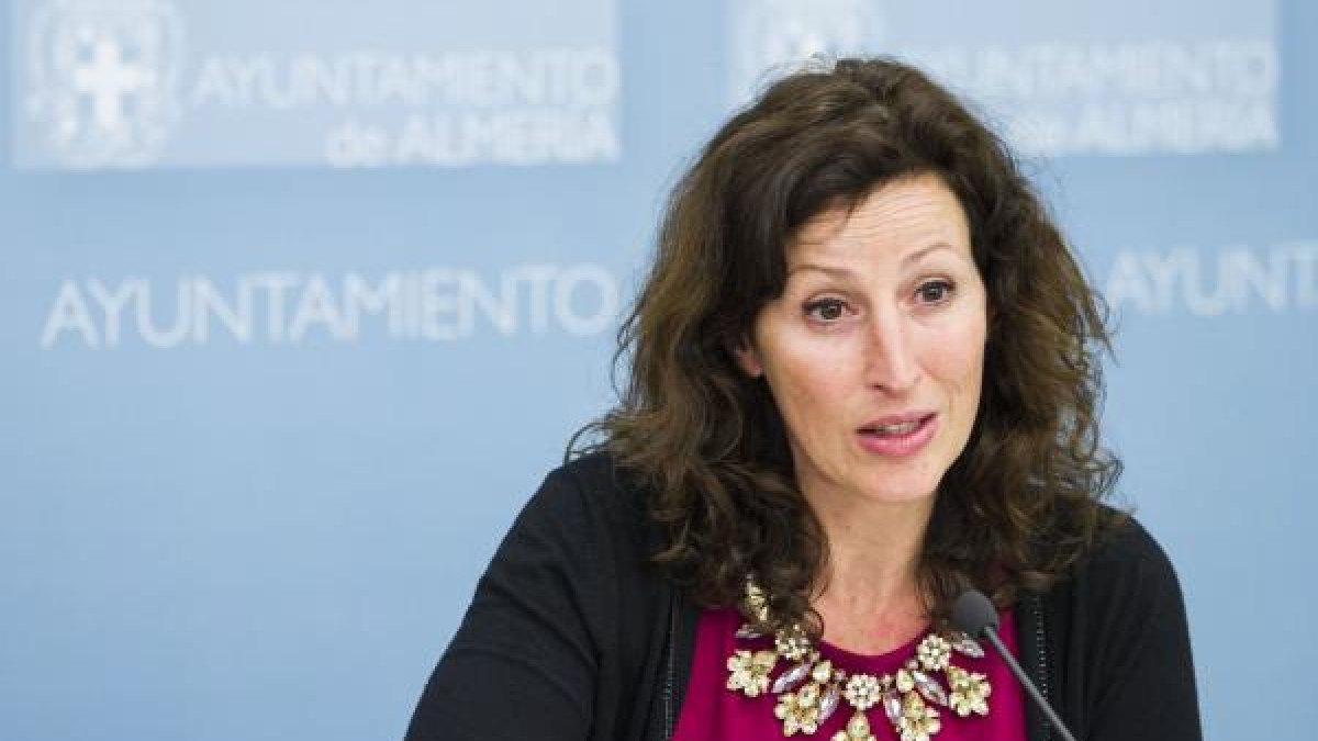 Imagen de la portavoz del equipo de gobierno, María Vázquez