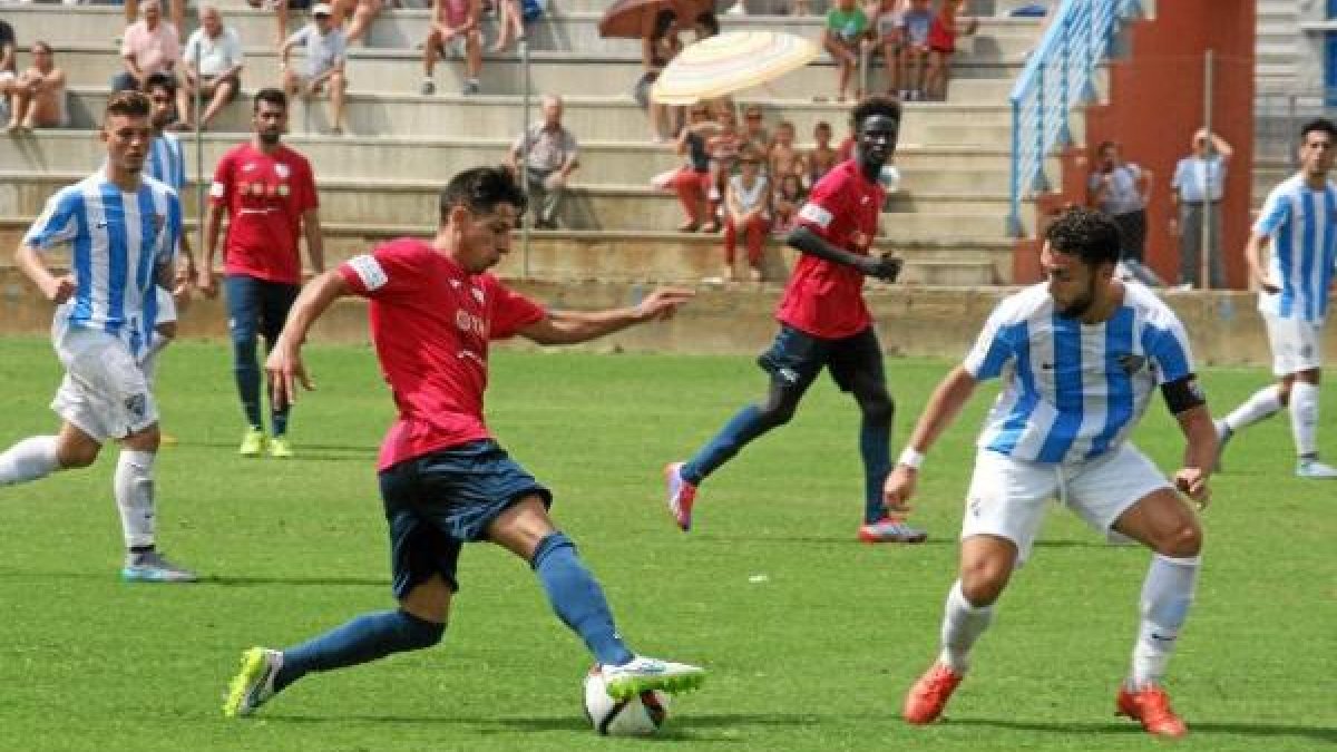 Imagen del partido de la primera vuelta.