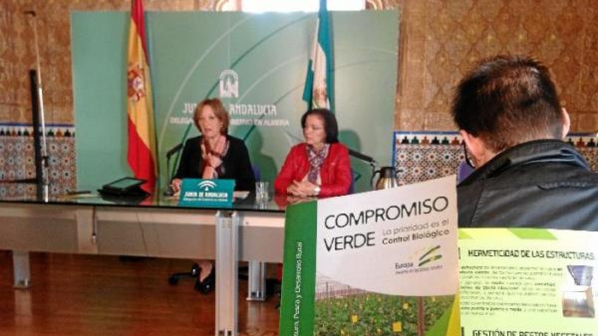 La consejera en la presentación del proyecto