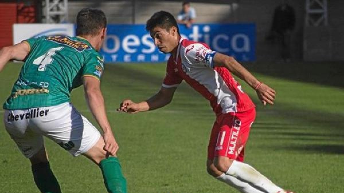 El argentino en acción.