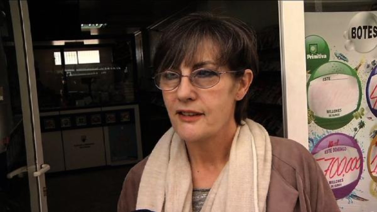 Angelita Martínez vendió, a través de terminal, los dos décimos con el primer premio de El Niño.