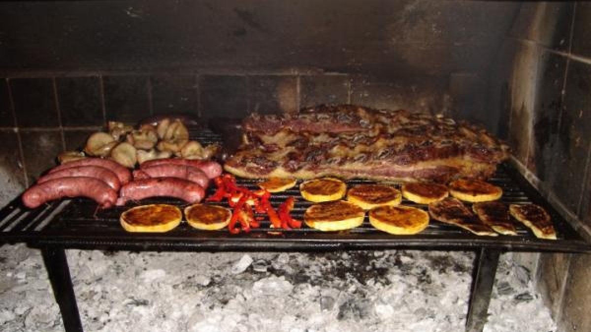 Asado argentino.