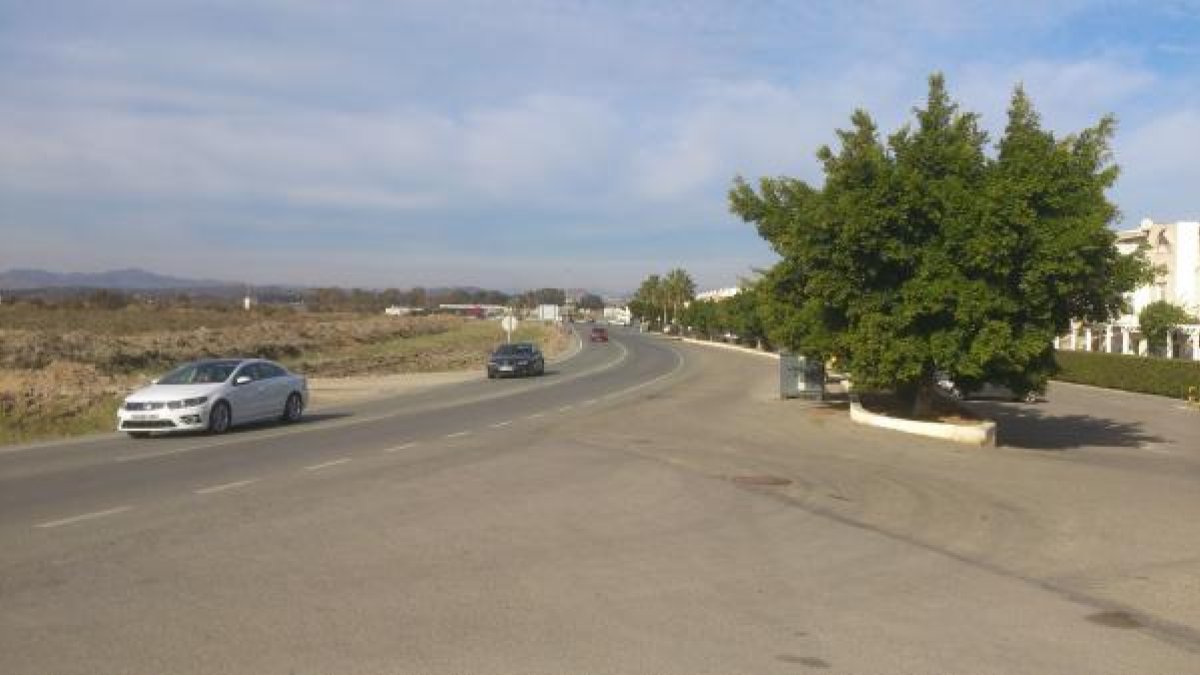 Imagen  de la zona afectada por las filtraciones.