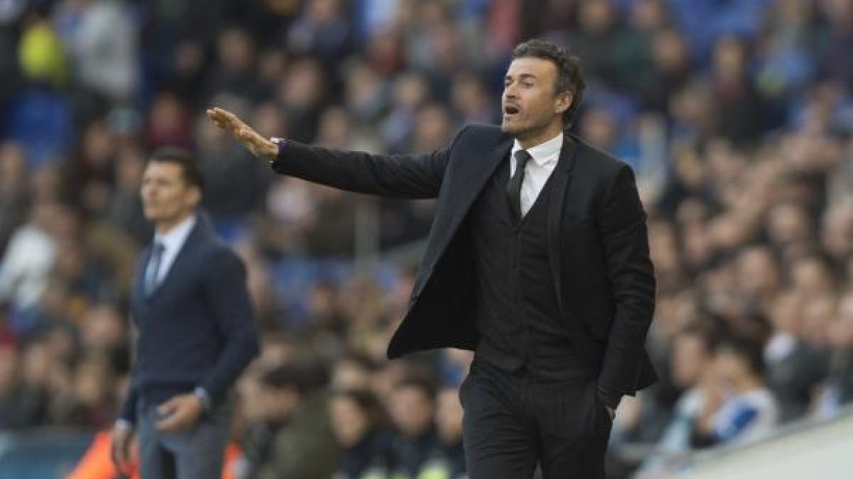 Luis Enrique no se fue contento de Cornellá-El Prat.