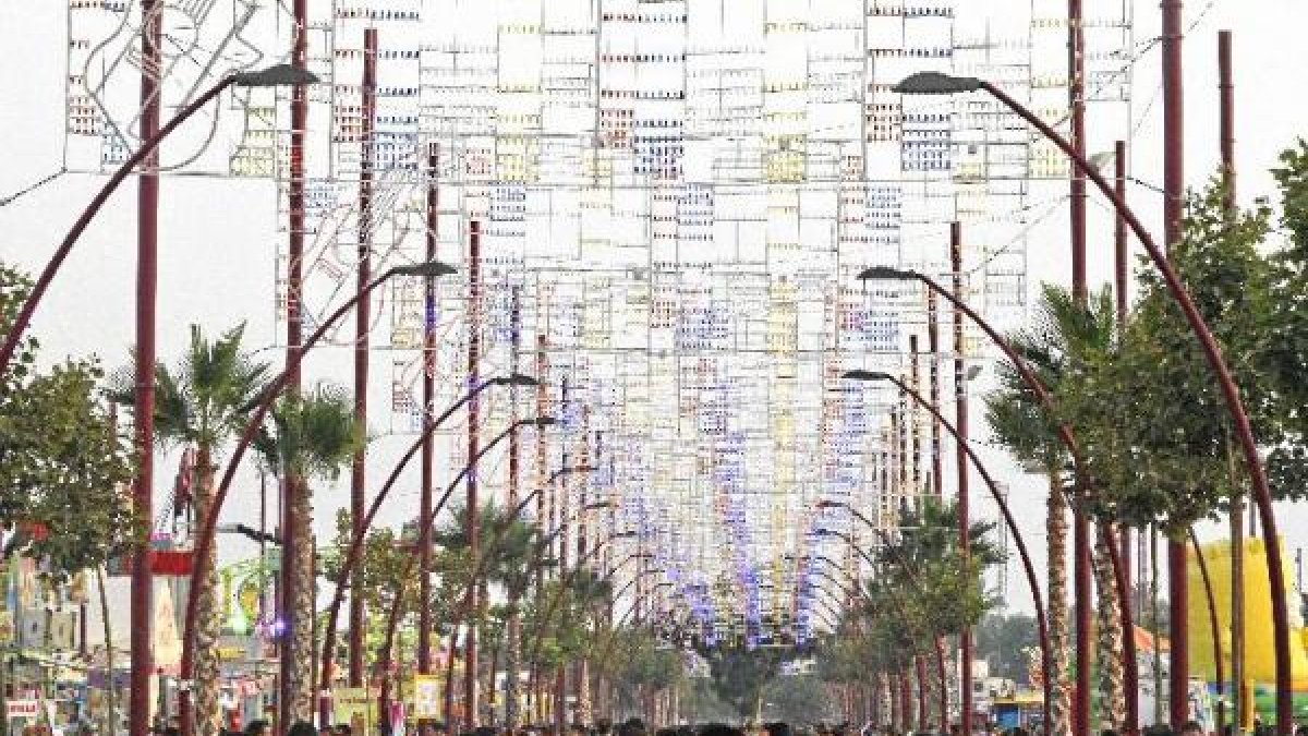 Imagen del recinto ferial de Almería