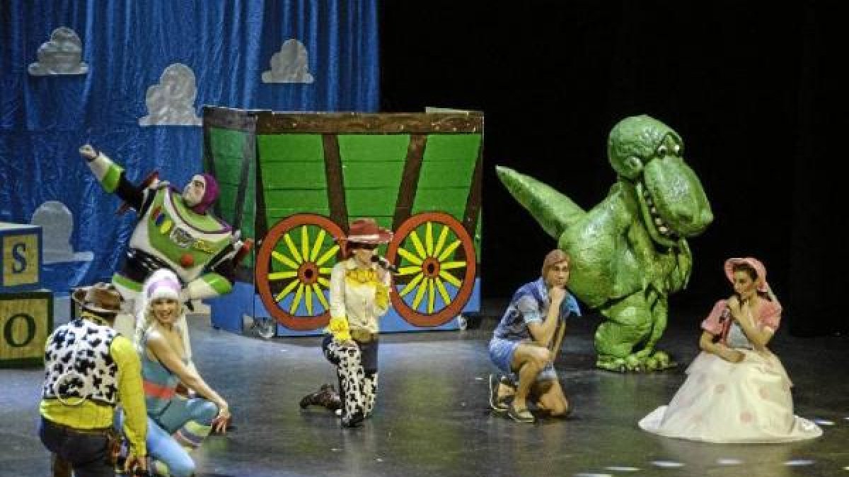 Imagen de la obra representada ayer en Almería.