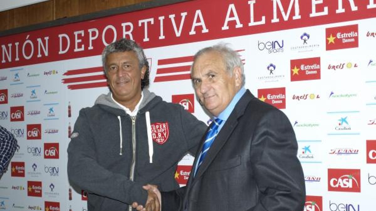 Gorosito y Alfonso en la presentación.