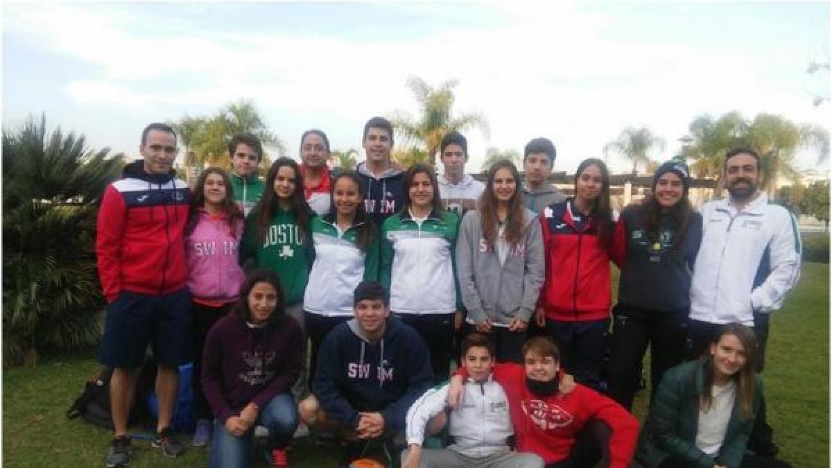 Deportistas.