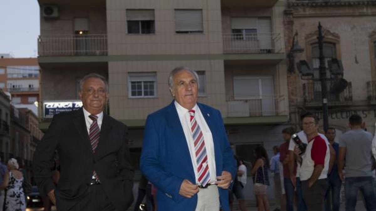 Ricardo Martínez (vicepresidente) y Alfonso García (presidente).