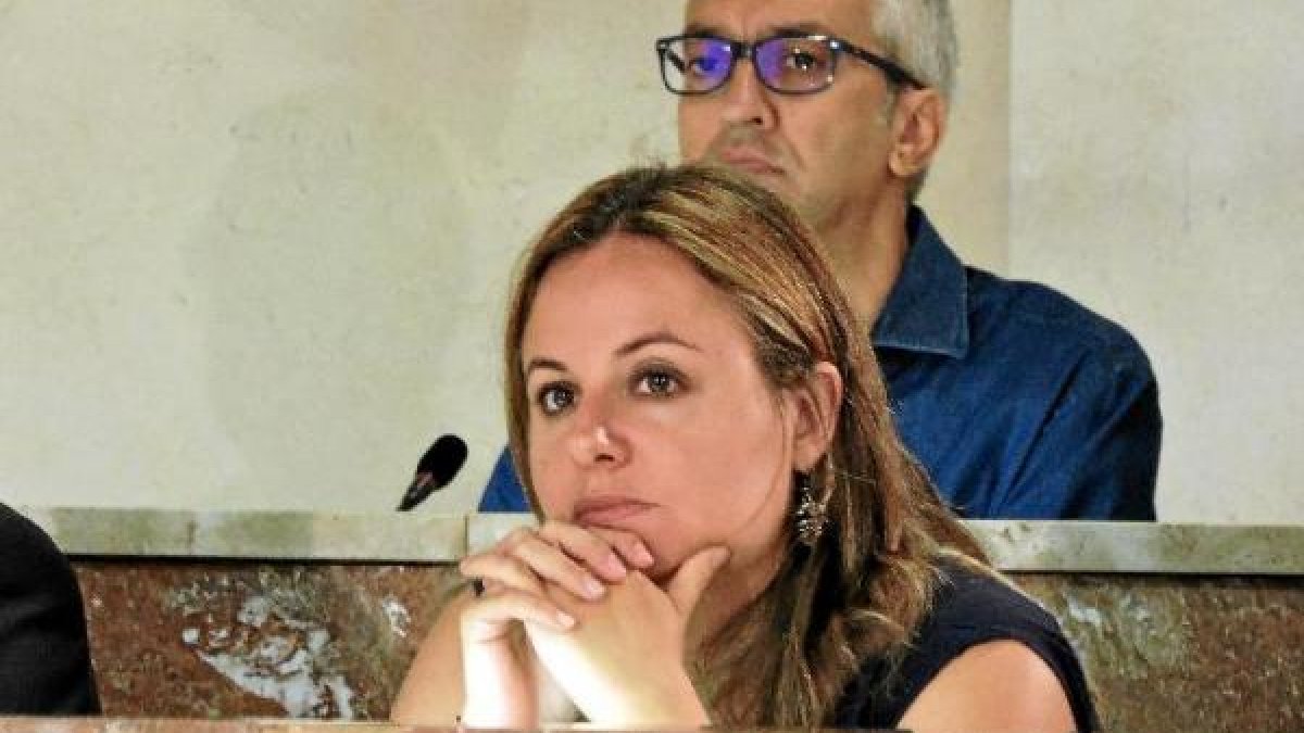 La viceportavoz del grupo socialista en el Ayuntamiento, Carmen Nuñez.