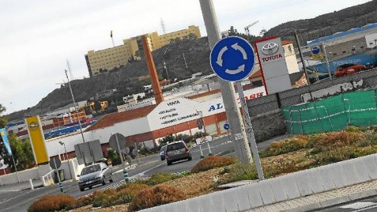 Subida a la Cuesta de los Callejones, en Huércal de Almería