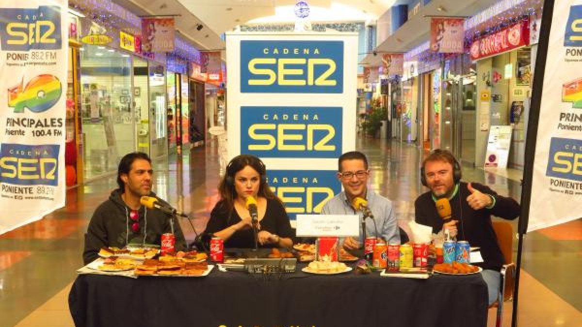 Una de las imágenes de nuestra programación en directo desde el Parque Comercial COPO.