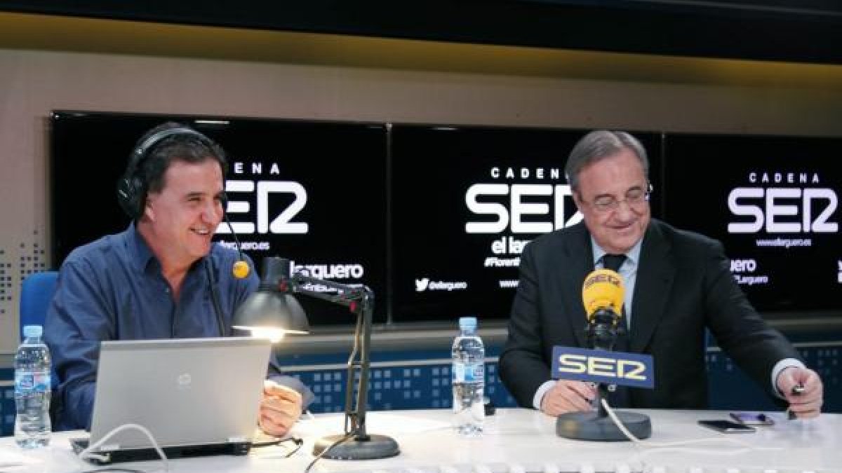 José Ramón de la Morena y Florentino Pérez.