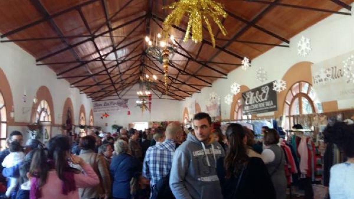 Aspecto de la estación de la Refe, lugar de la celebración.