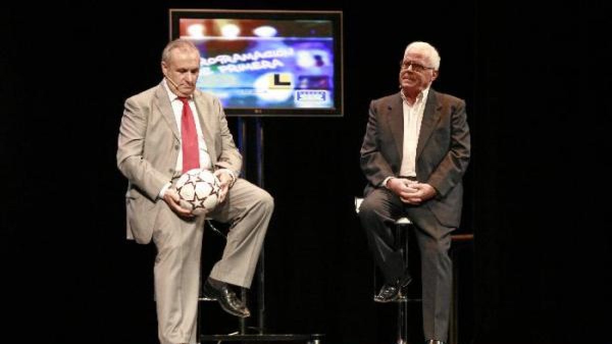 Los dos Alfonsos unidos por un mismo sentimiento.