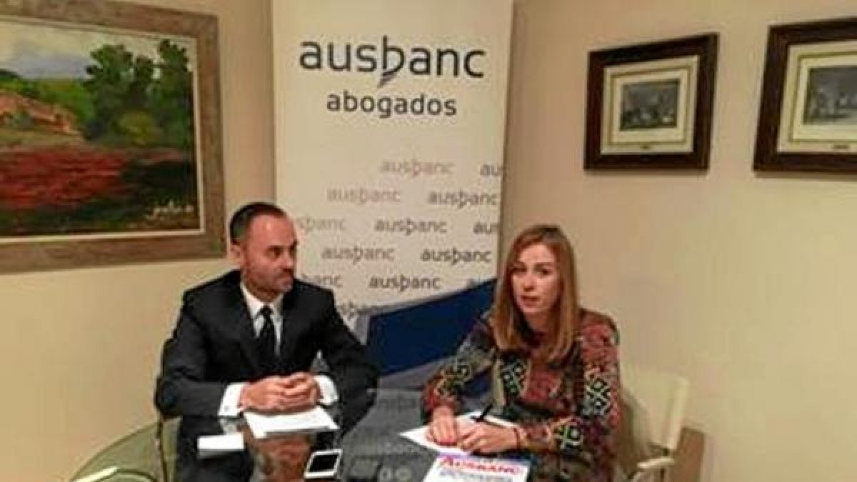 Alfredo Martínez y Mariángeles Álvarez, de Ausbanc