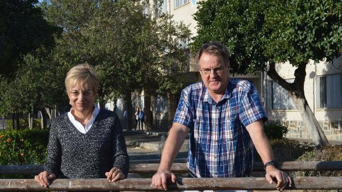 Marisa Gallardo y Rodney Thompson