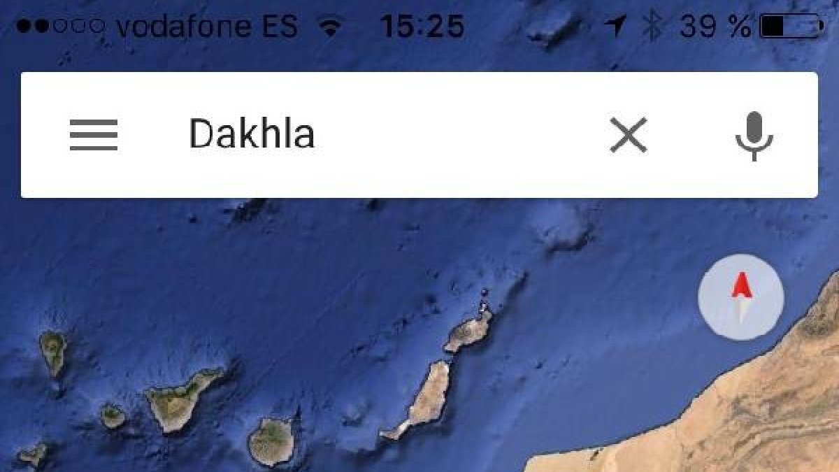 Explotación hortícola cerca de Dakhla