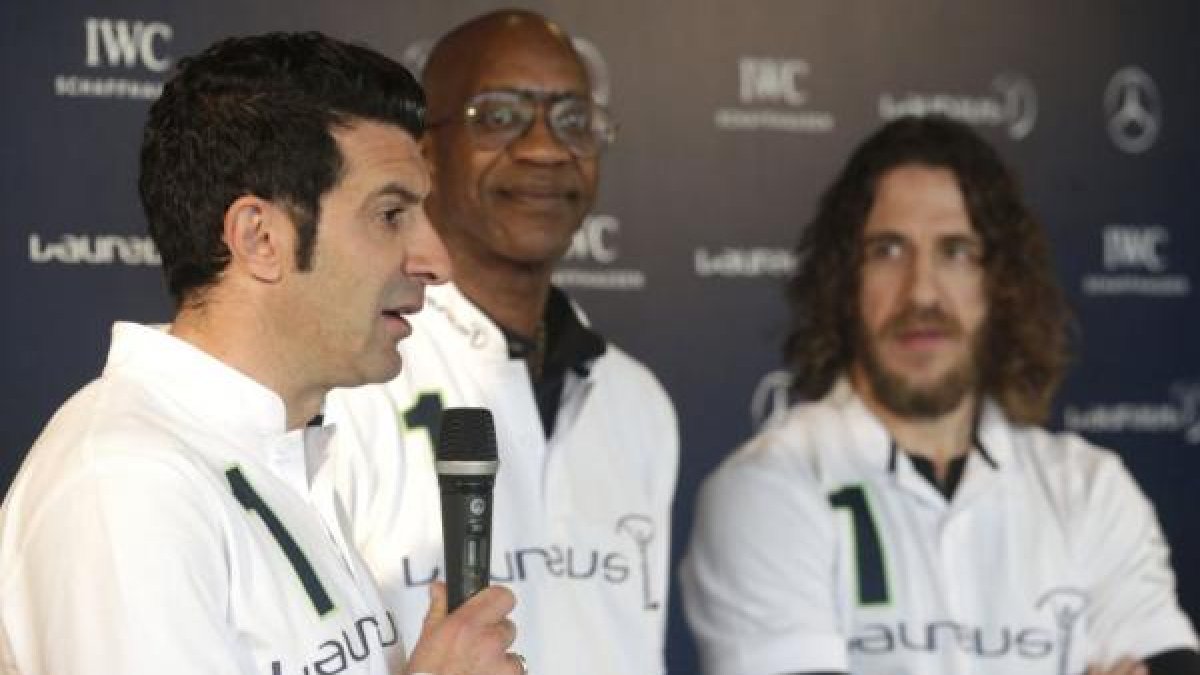 Luis Figo opina sobre la sanción al Madrid.