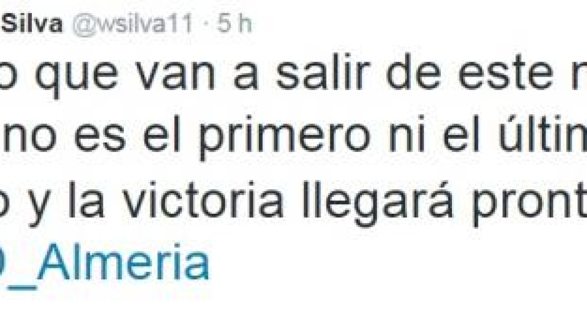 Twitter oficial de Wellington Silva.