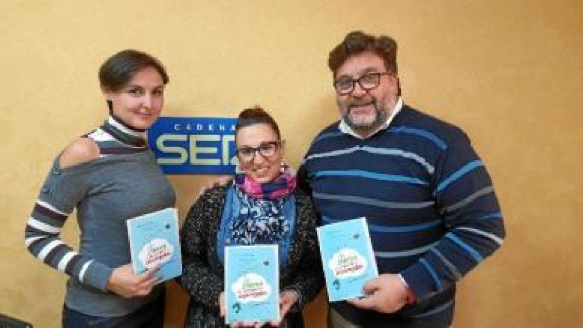 Editora y autora en la SER con Alfredo Casas.