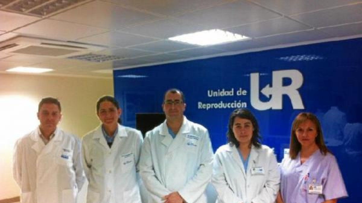 Equipo de la Unidad de Reproducción del Hospital Mediterráneo.