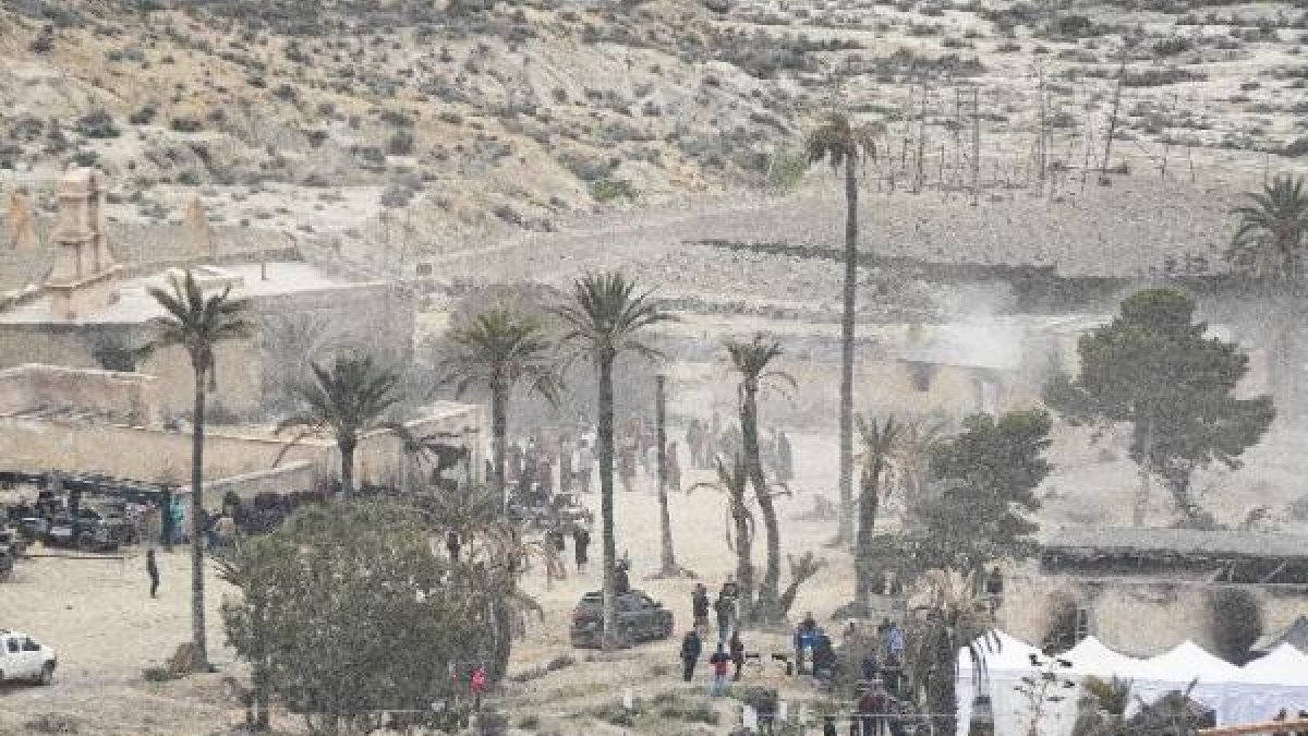El Chorrillo, en Sierra Alhamilla, ha acogido durante tres días el rodaje.