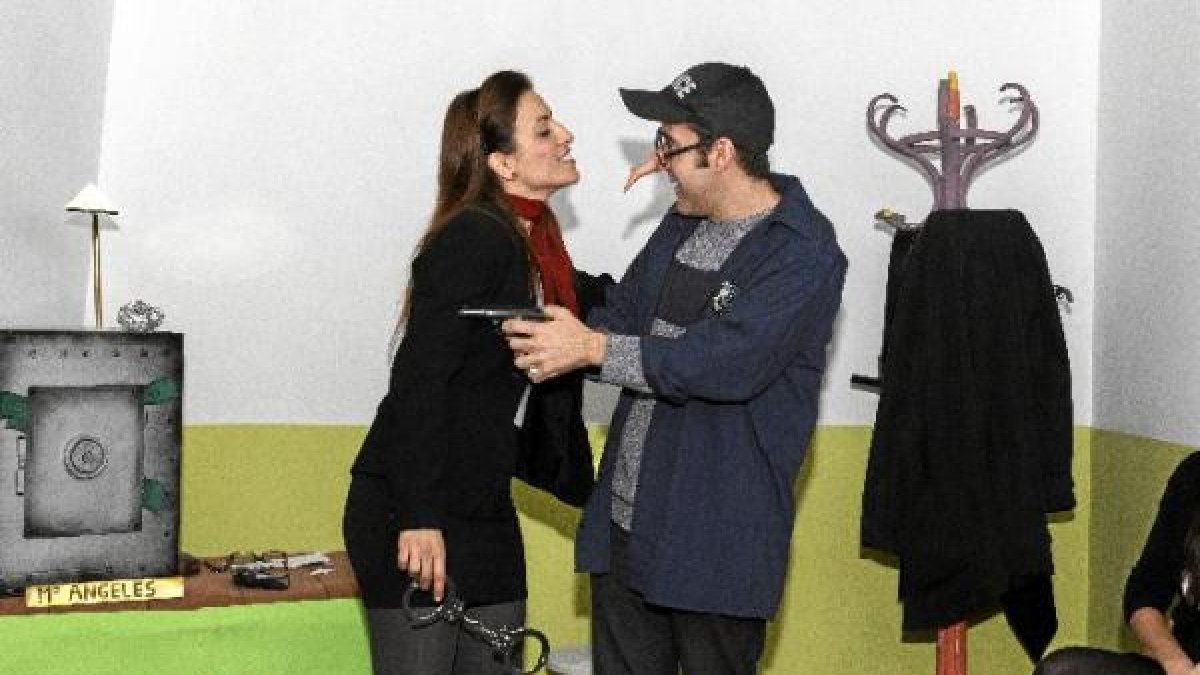 ‘Pase lo que pase’, con Dita Ruiz y Fernando Labordeta, fue una de las primeras obras del Microteatro.