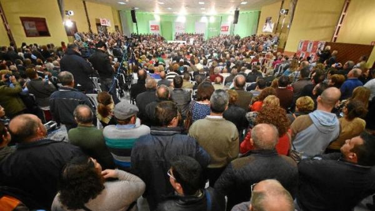 Mitin de Susana Díaz en Cuevas de Almanzora