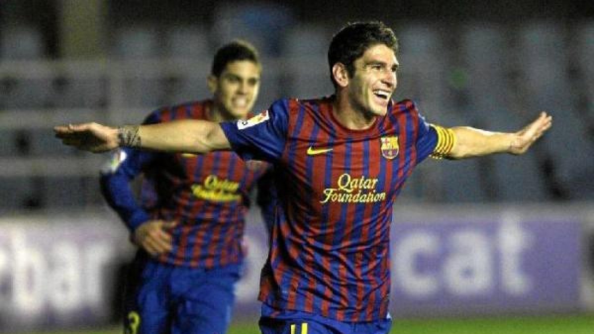 Jonathan Soriano se formó en la cantera del Barça.