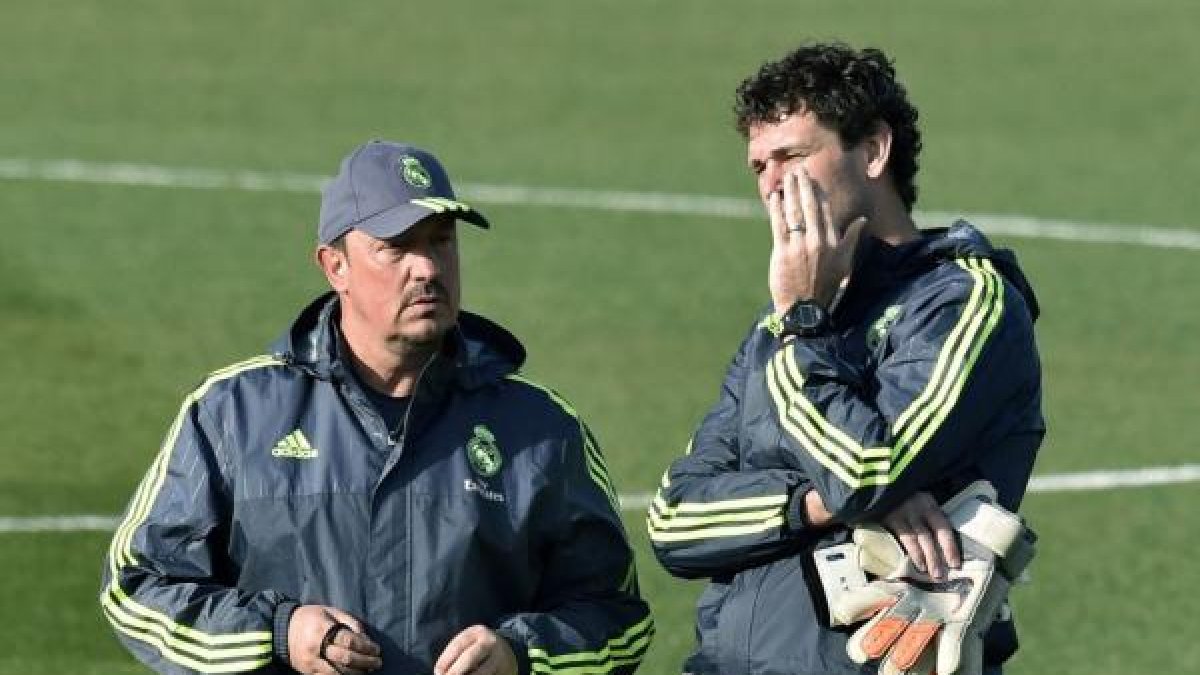 Rafa Benítez, técinco del Real Madrid.