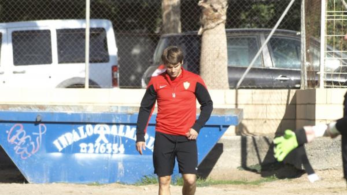 Dubarbier en la sesión de este jueves.