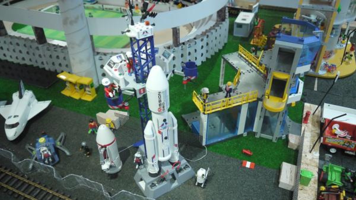 Fotografía sobre  el espacio, una de las temáticas de la exposición.