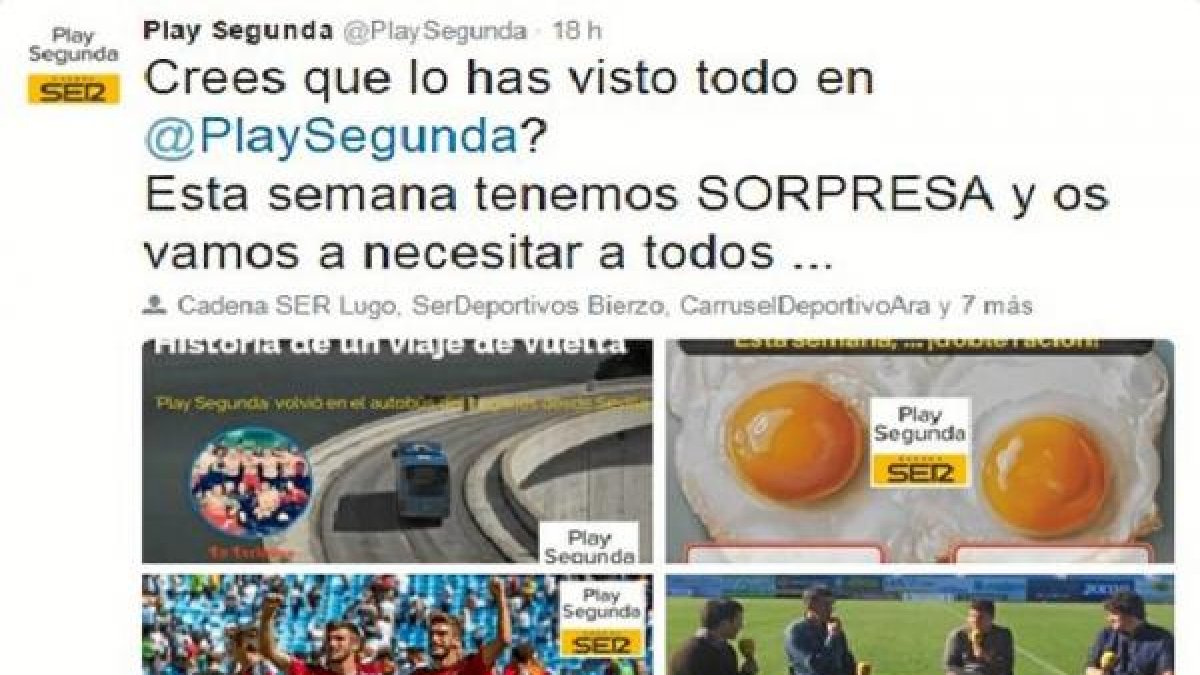 Hoy se esperan sorpresas en Play Segunda.