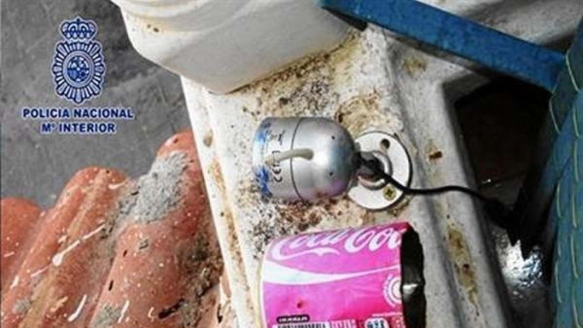 Cámara de seguridad en el punto de venta de drogas