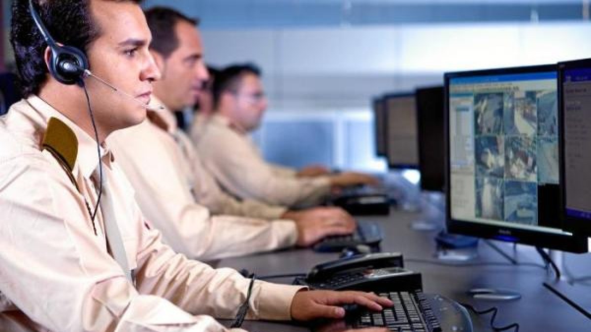 A la Central Receptora de Grupo Control  llegan todos los avisos de alarma.