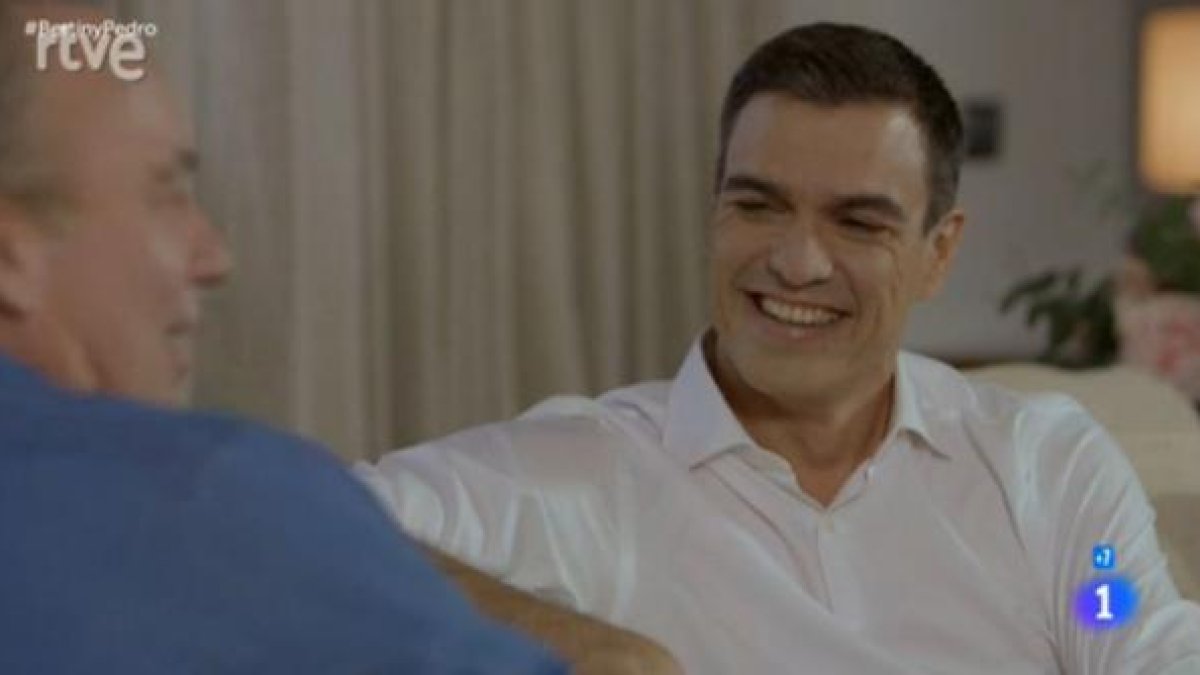 Pedro Sánchez en el programa de TVE.