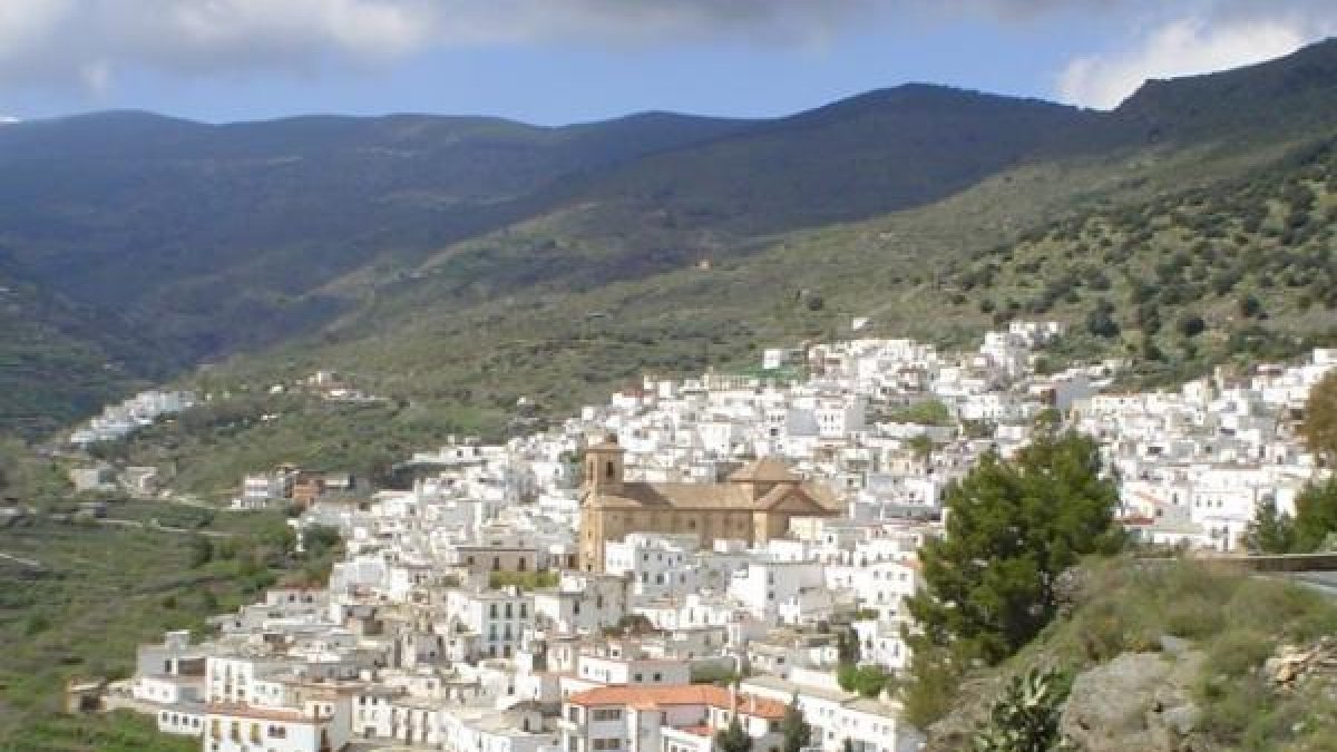 Vista de Ohanes, uno de los pueblos de la Alpujarra almeriense.