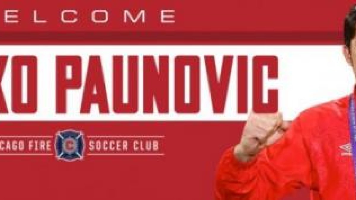 El nuevo club de Paunovic le da la bienvenida.