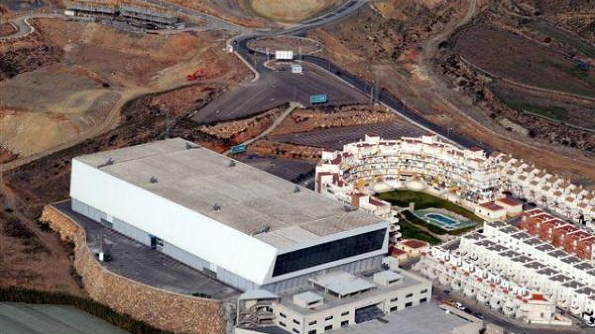 Palacio de Congresos de Aguadulce, en Roquetas de Mar.