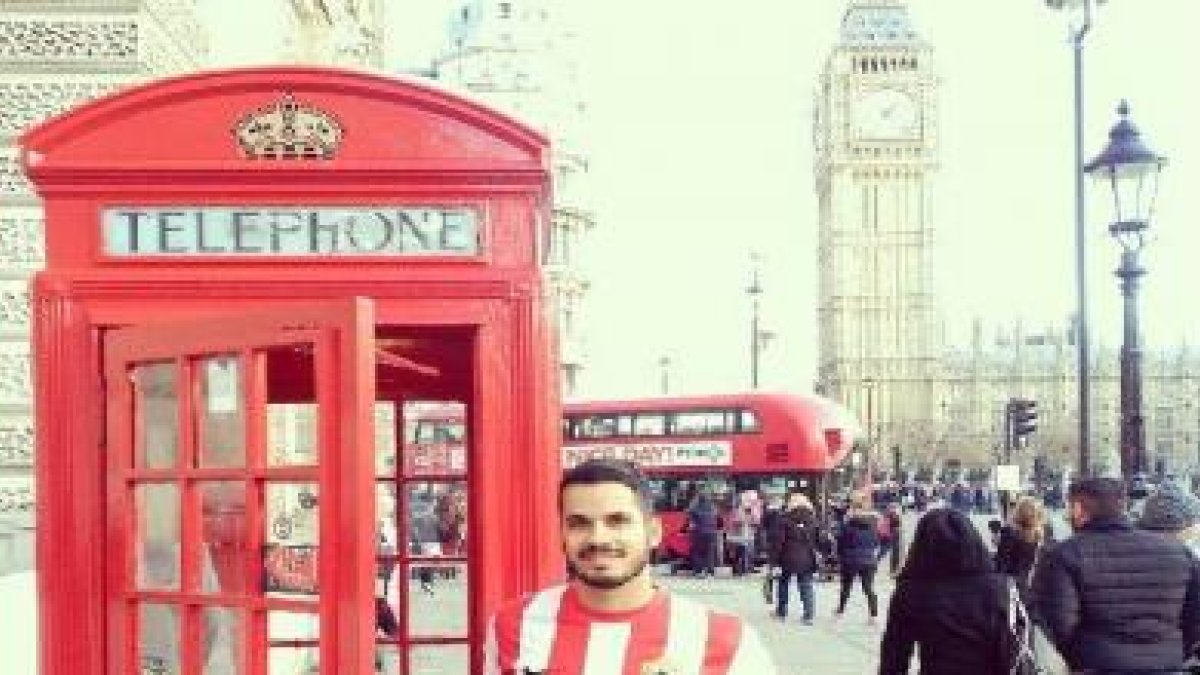 Carlos López, en Londres.