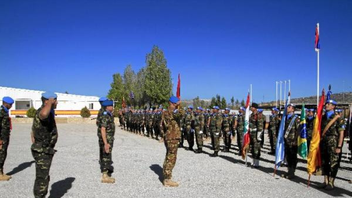 Relevo del mando en Líbano