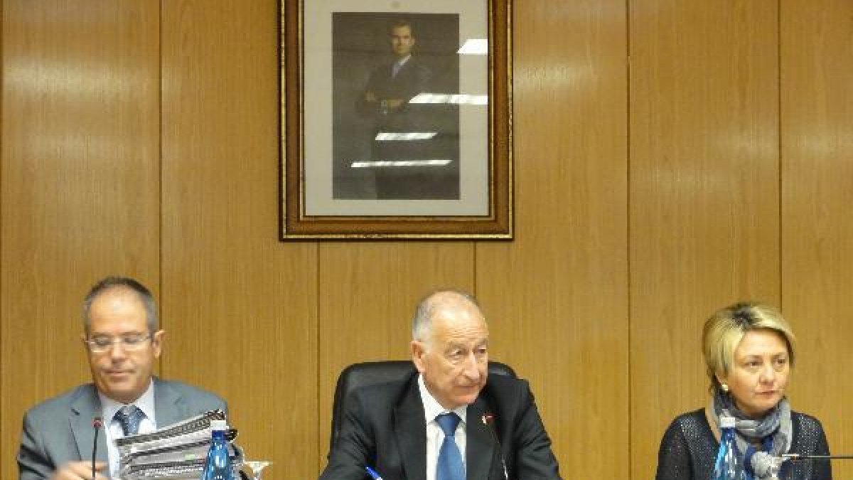 Amat en una imagen de archivo de un Pleno de Roquetas.