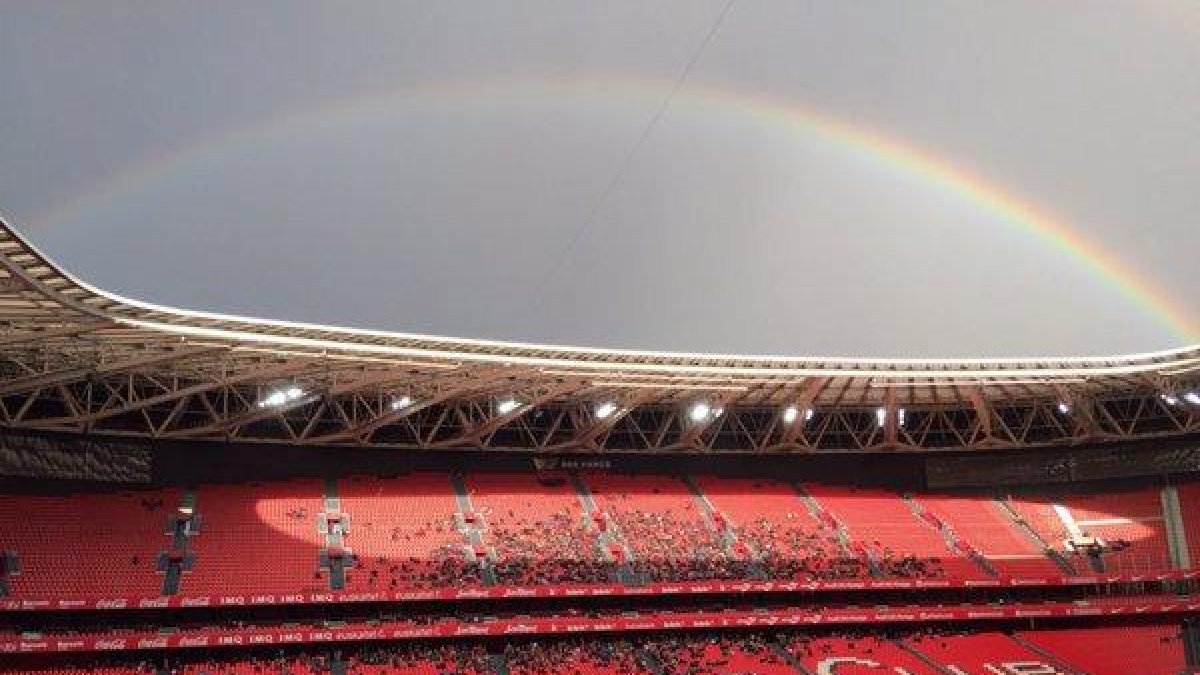Apareció el Arco Iris, pero no el Almería.