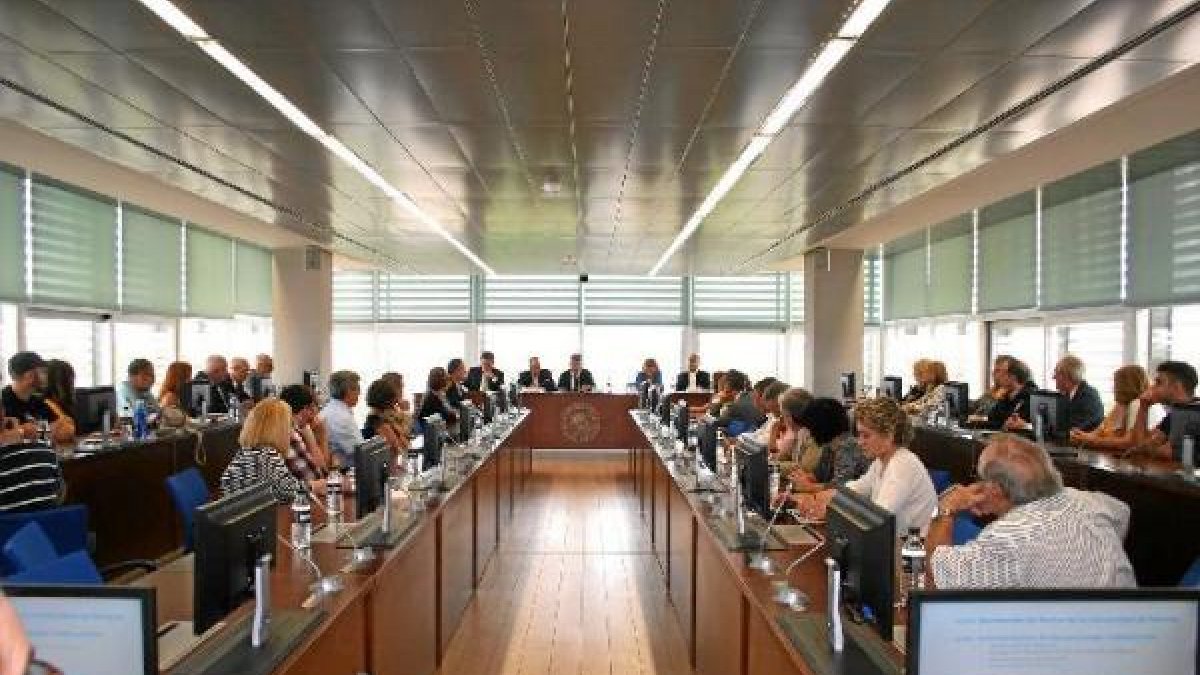 Primera reunión de la Mesa del Cine de Almería.