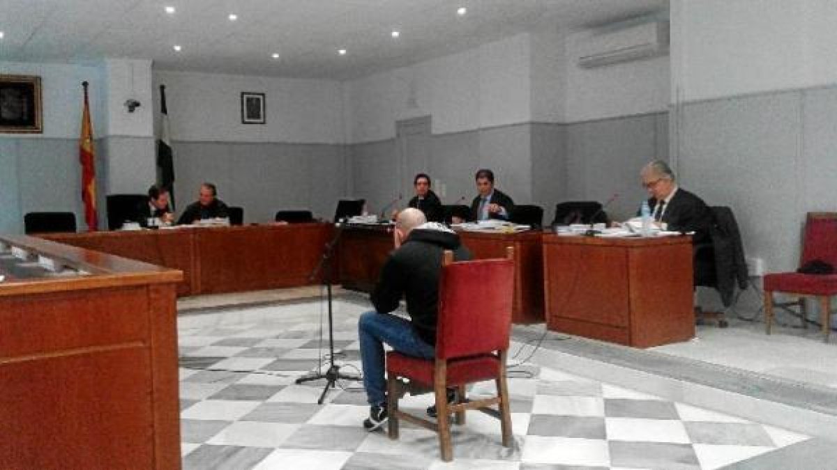 Moya González, en la tercera sesión del juicio.