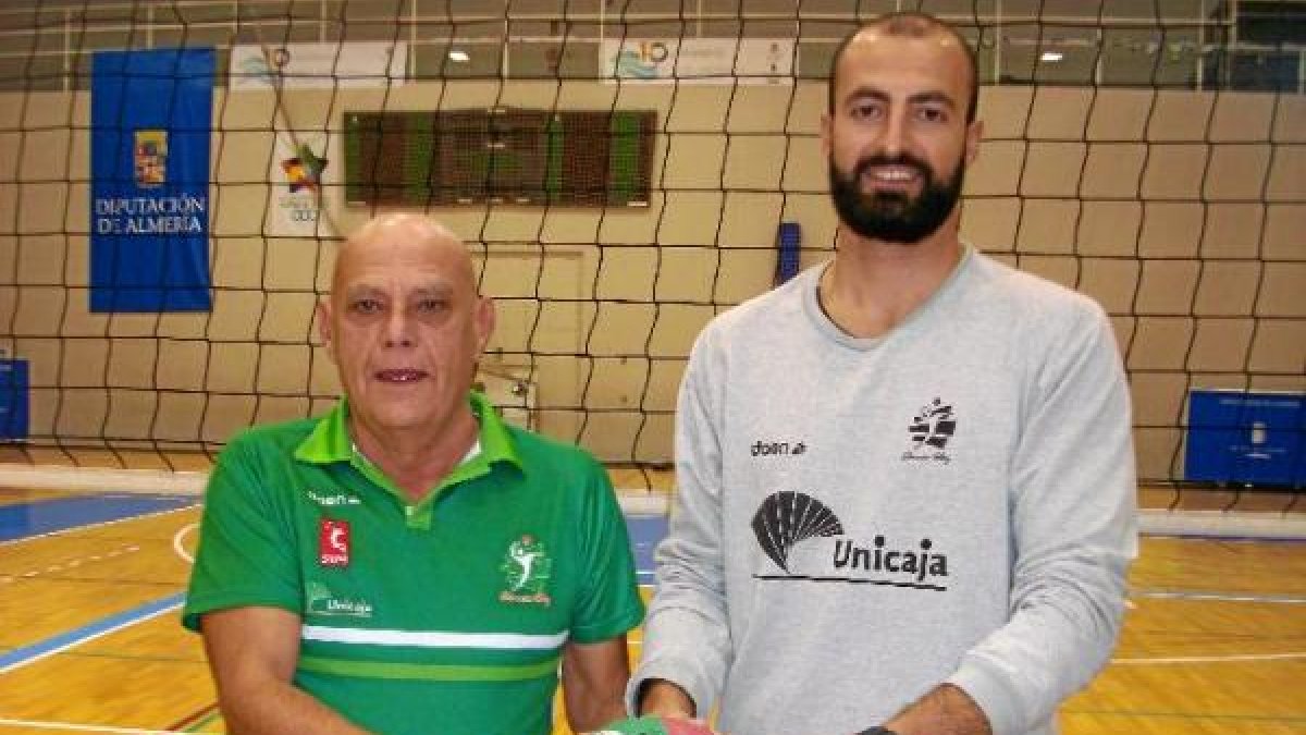 Piero Molducci y Manuel Parrés en el Moisés Ruiz.